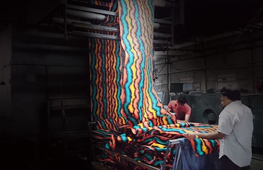 ATM dyeing and textile processing operations