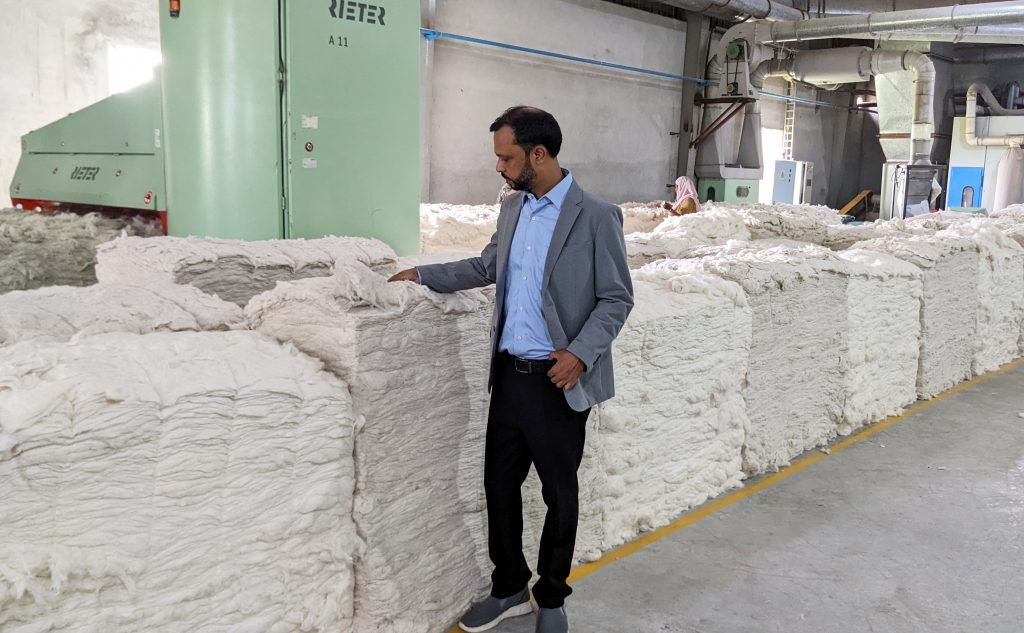 ATM textile manufacturing — Raw fibre preparation