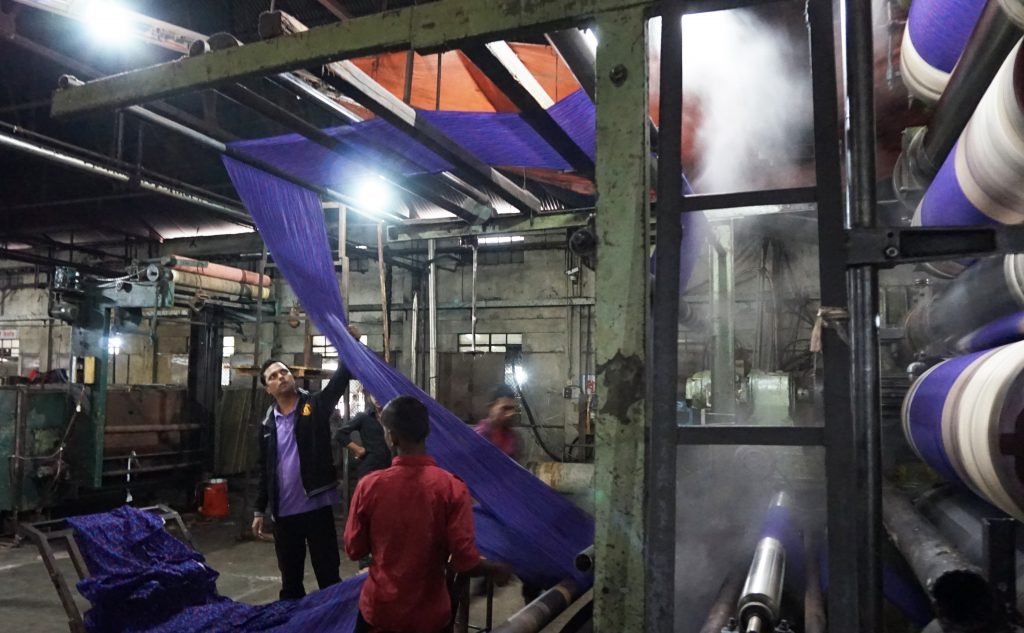 ATM textile manufacturing — Textile processing